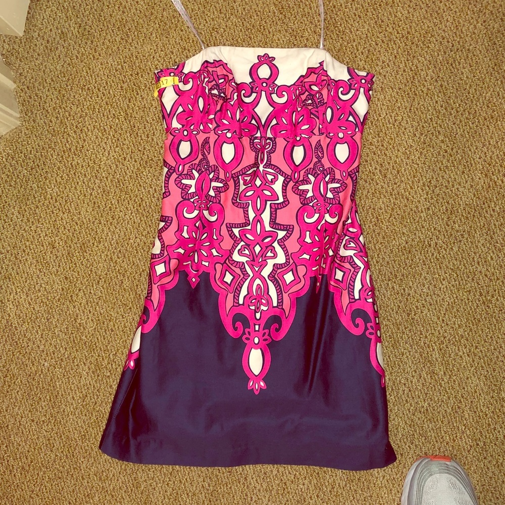 Strapless Lilly Pulitzer dress
